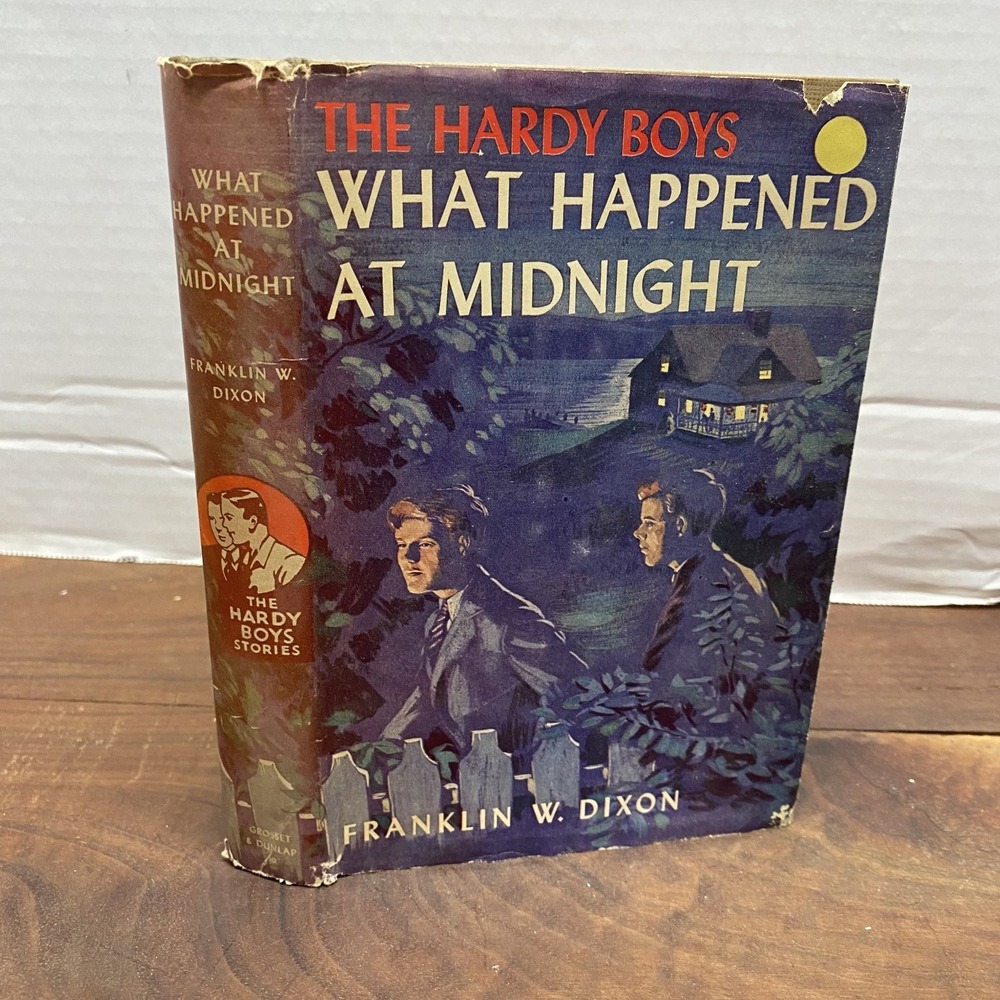 The Hardy Boys What Happened at Midnight Franklin W. Dixon 1931 Grosset & Dunlap